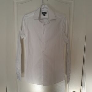 H&M Men's Crisp White Dress Shirt
